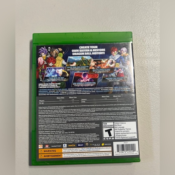 Dragon Ball Xenoverse for X Box One - Picture 2 of 5